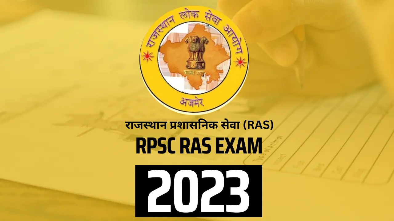 RPSC RAS Exam City Rajasthan 2023