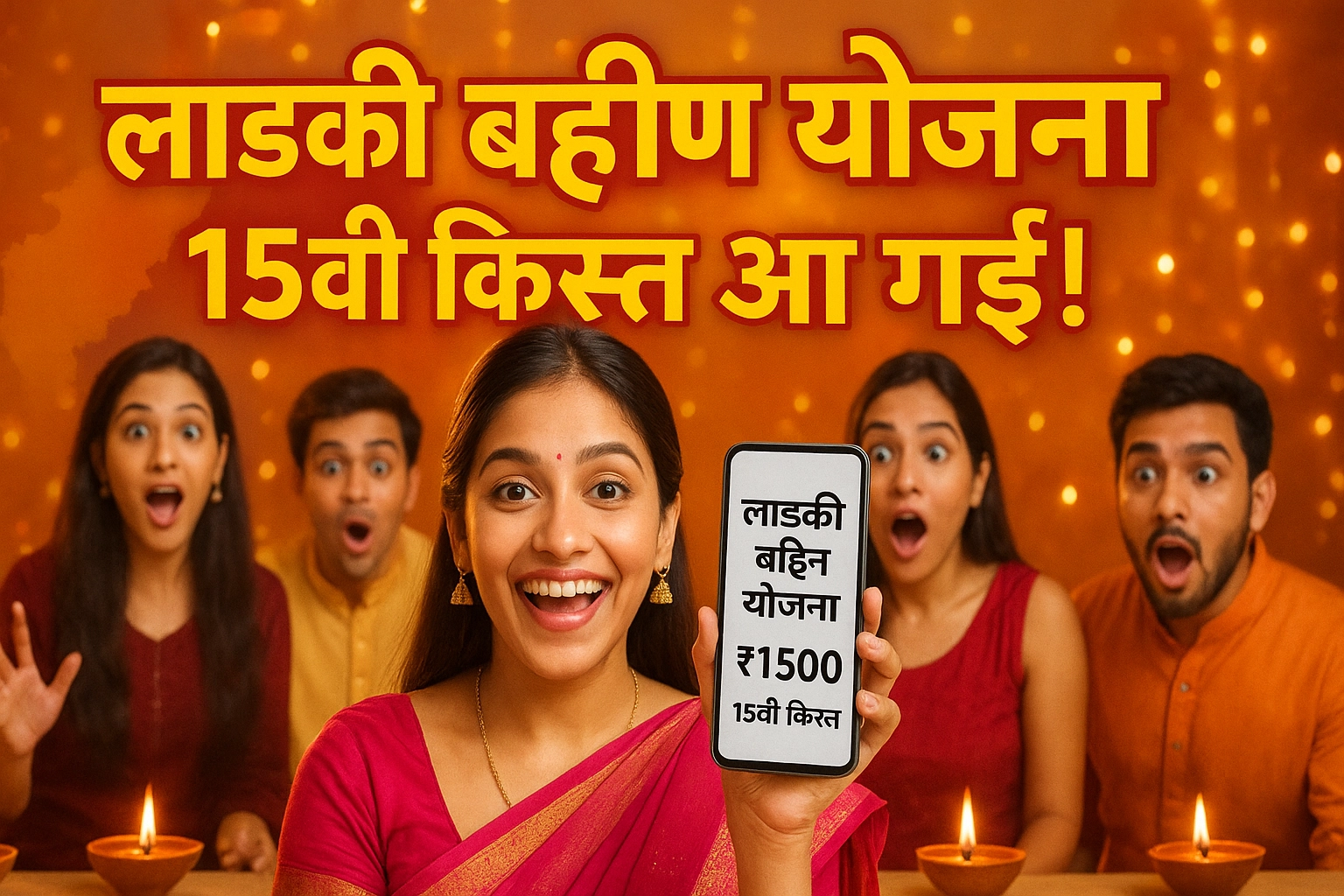 Ladki Bahin Yojana 15th installment date 2025